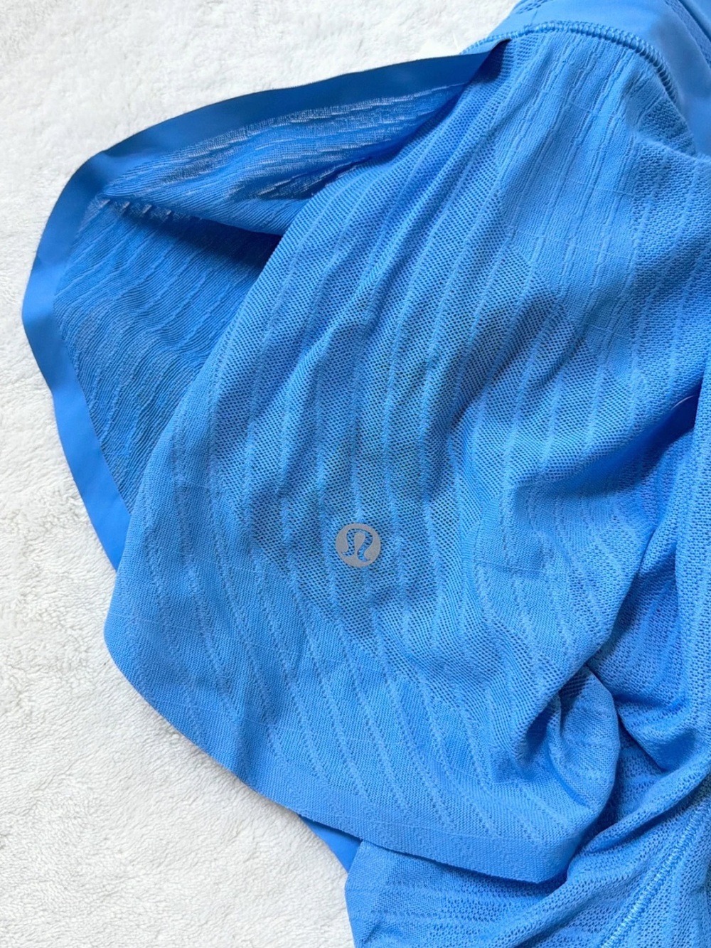 NWT Lululemon Fast & Free Airflow Mid-Rise Running Short 3 – Pool Party – Size 4 - Picture 10 of 11